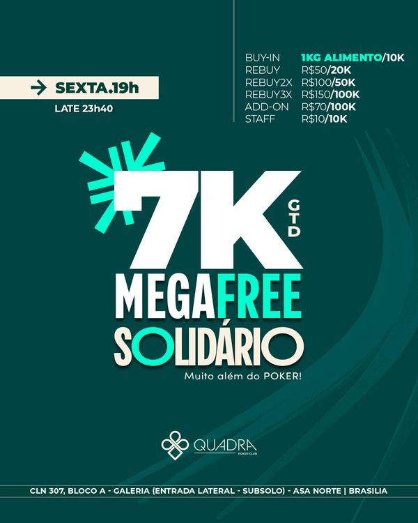MegaFree Solidário 7K